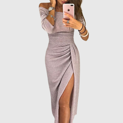 Lily | Chic Halter Maxi Dress
