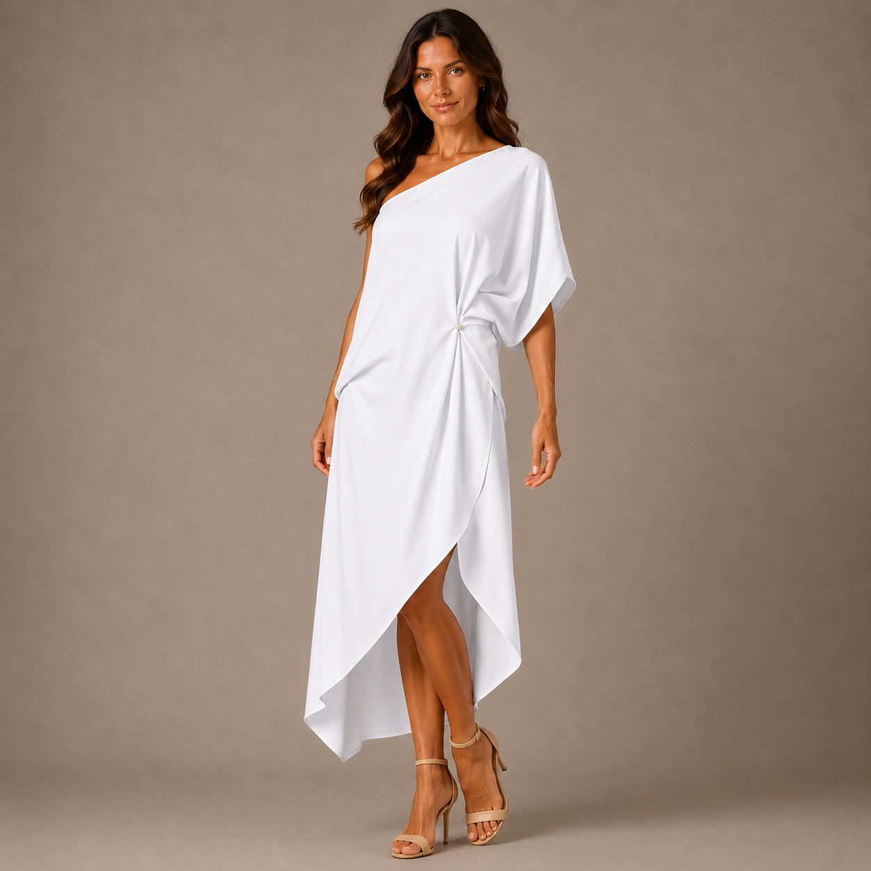 EMERY | Elegant Asymmetrical Dress