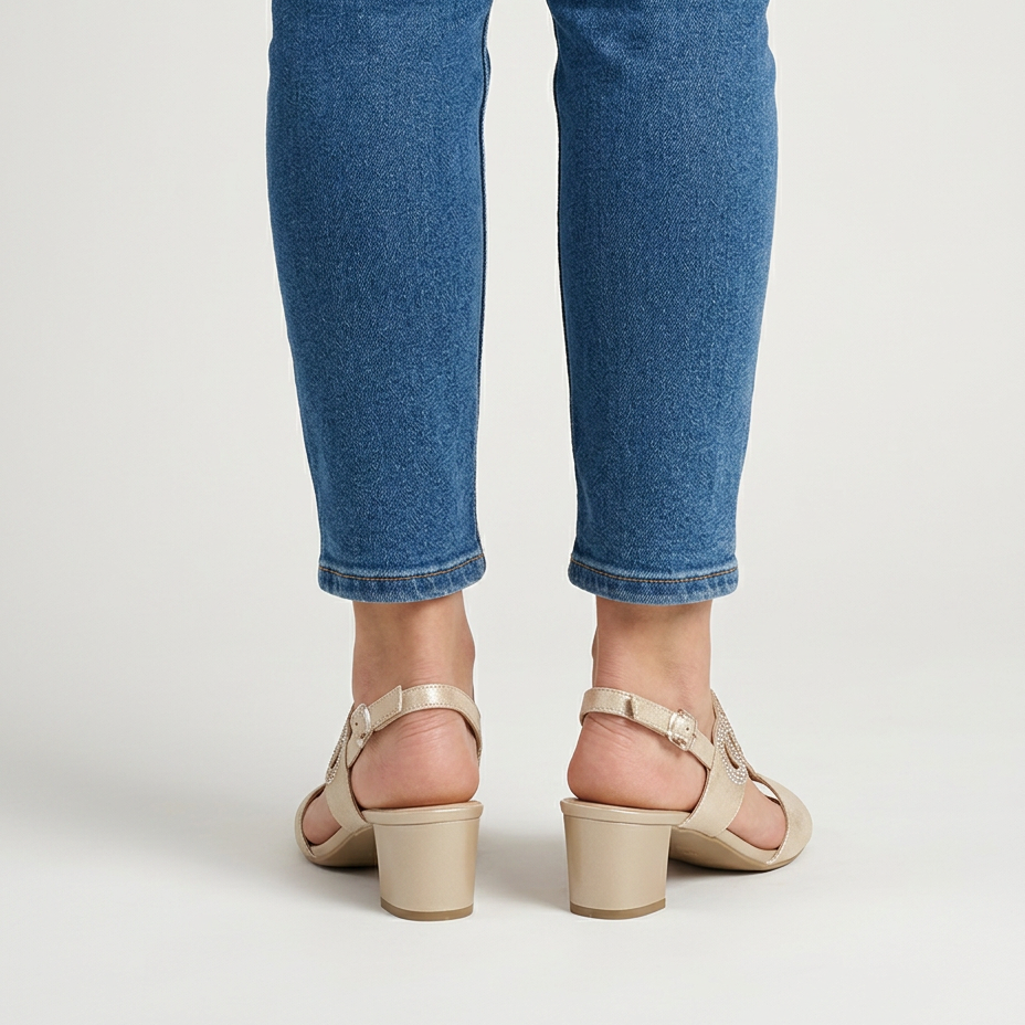 Gea | Heeled Comfort Sandals