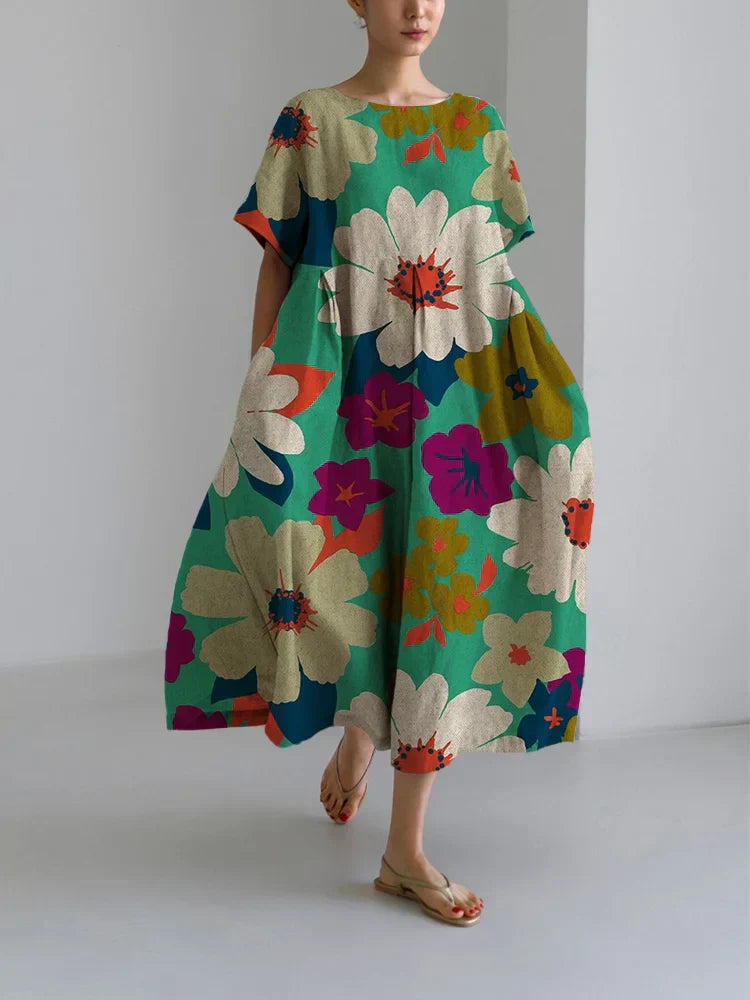 Zara | Elegant Floral Dress
