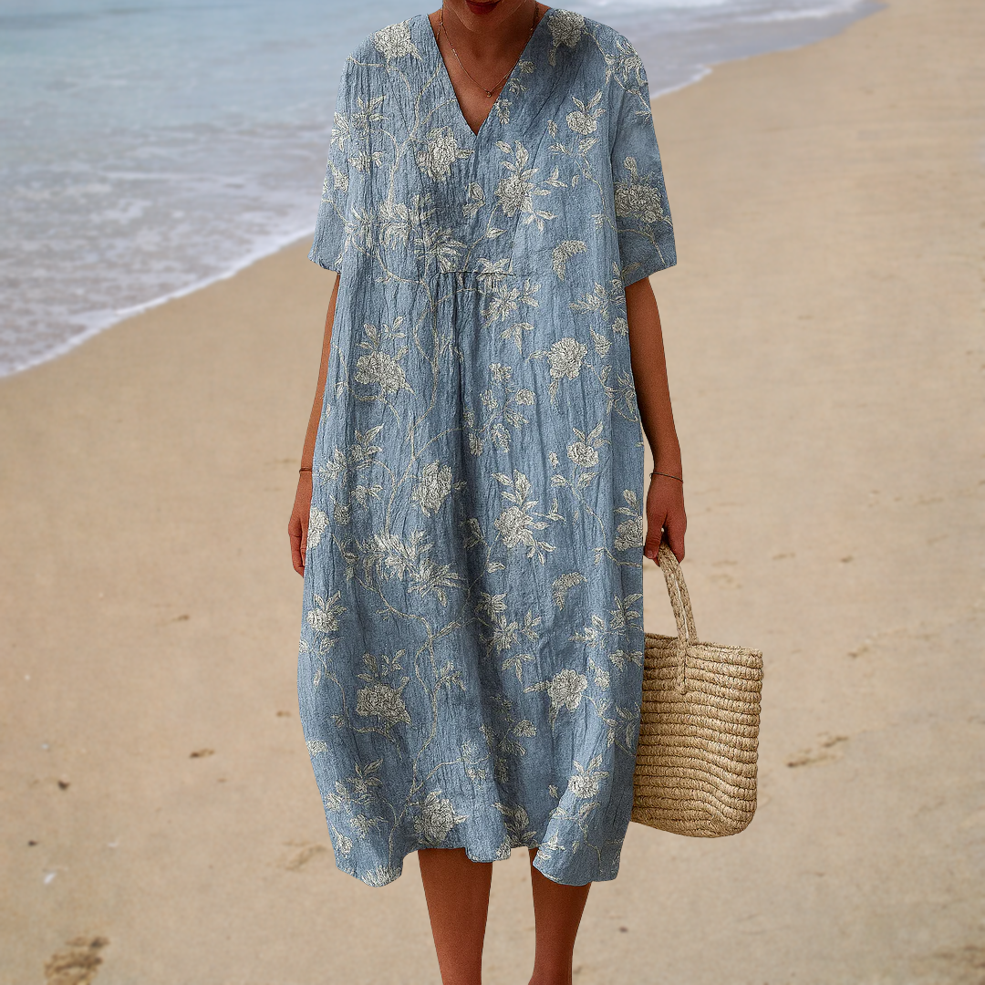 Amandine | Midi Dress Bohemian - women's dress