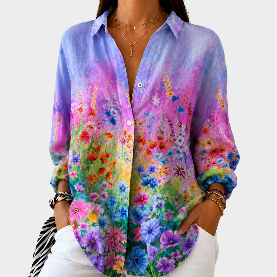 Barbara | Spring Garden Blouse