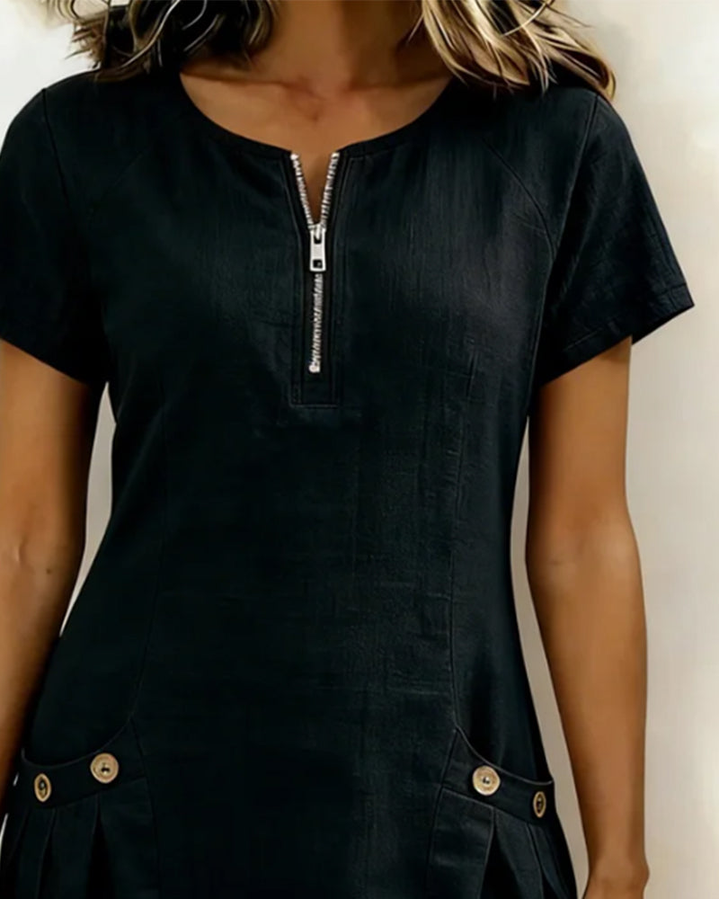 Lina™ | Everyday Natural Elegance Dress