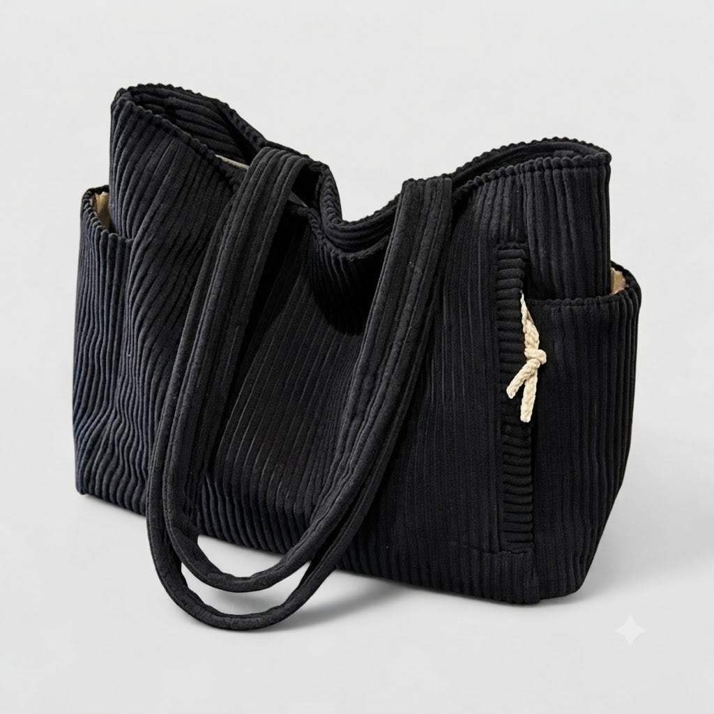 Olivia | Corduroy Shoulder Bag