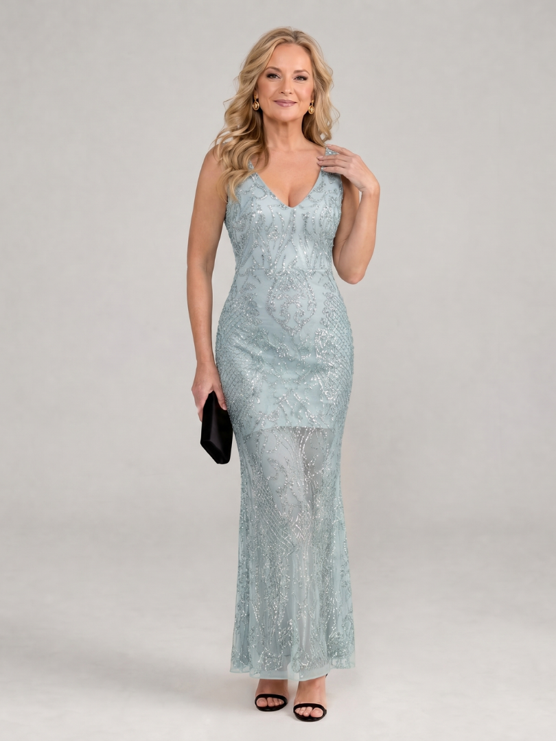 SIREA | Sequin Midi Dress