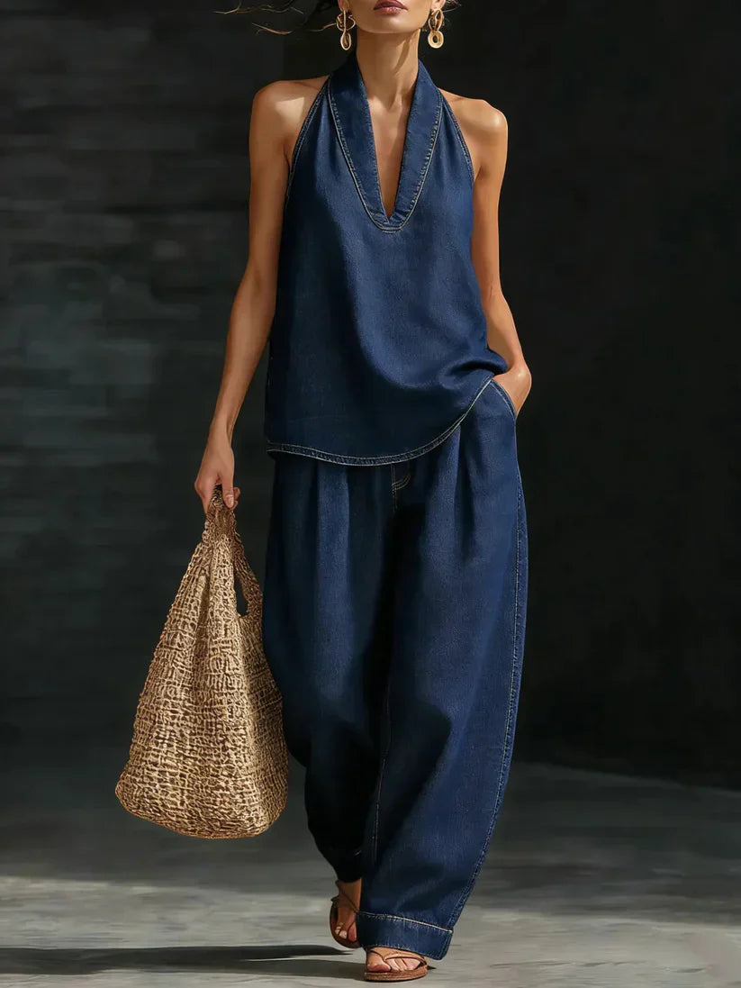 Martina | Flowing V-Neck Set