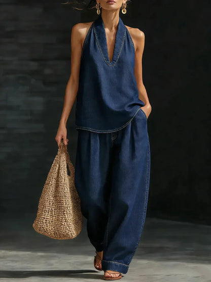Martina | Flowing V-Neck Set