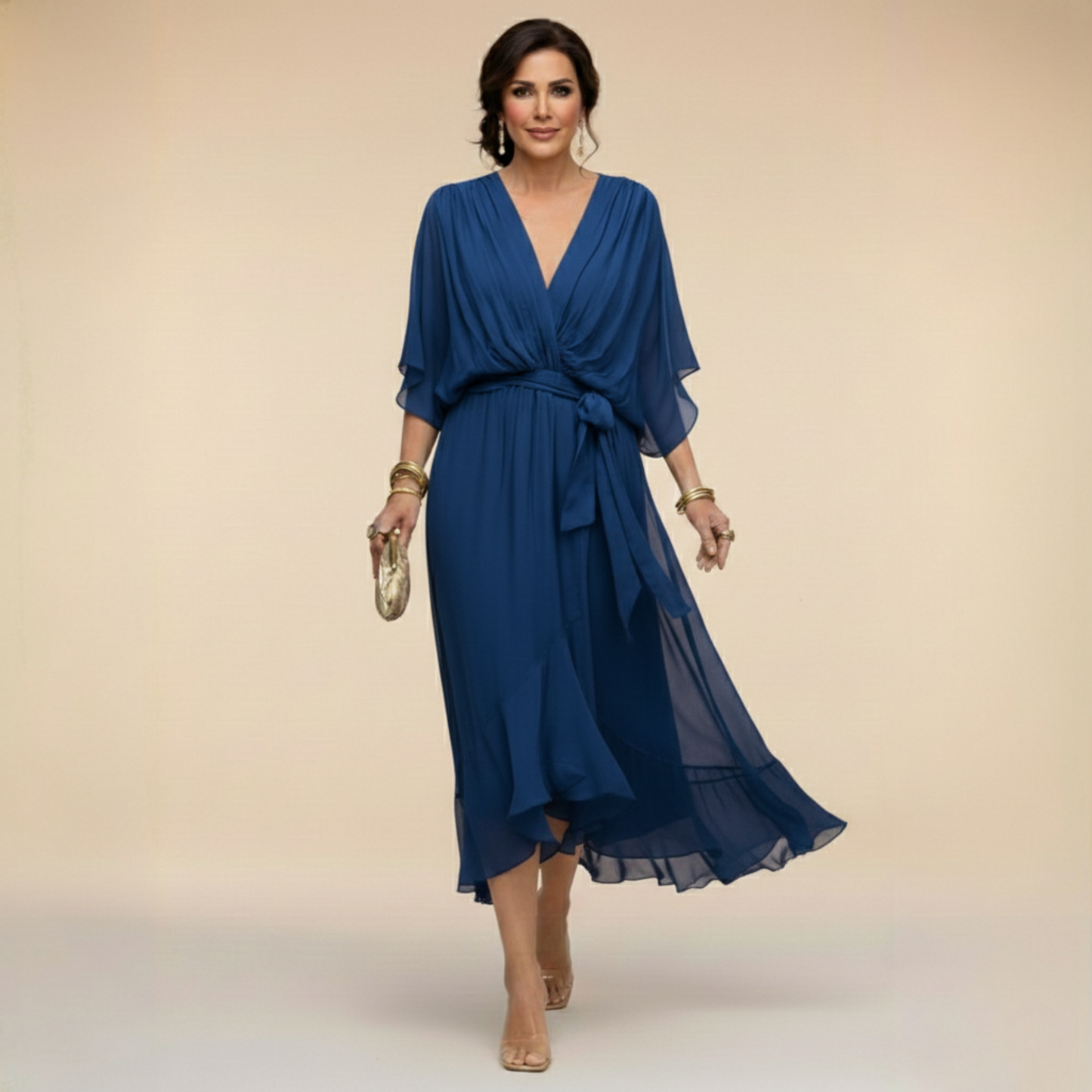 Sofija | Feminine Belted Dress