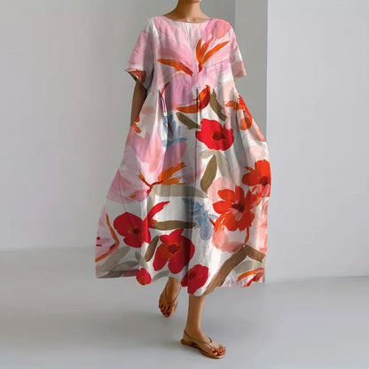 Clara | Elegant Floral Dress