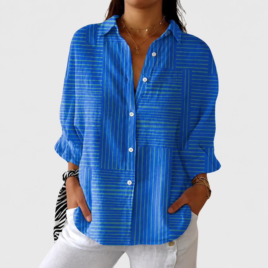 Susan | Contemporary Button-Up Blouse