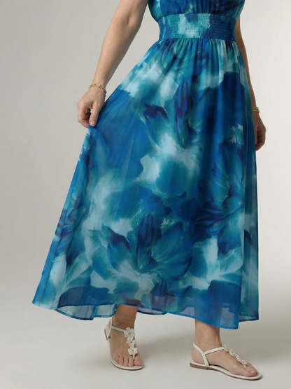 SYLIN | Halter Midi Dress