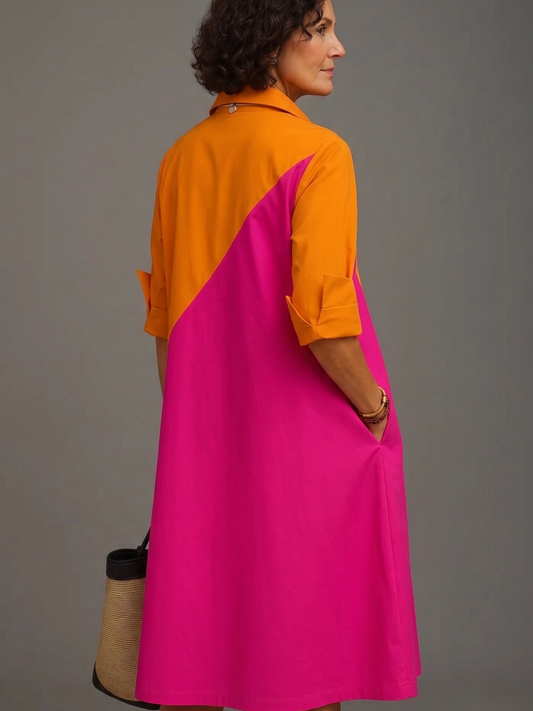 Kayla | Polished Elegant Midi Dress