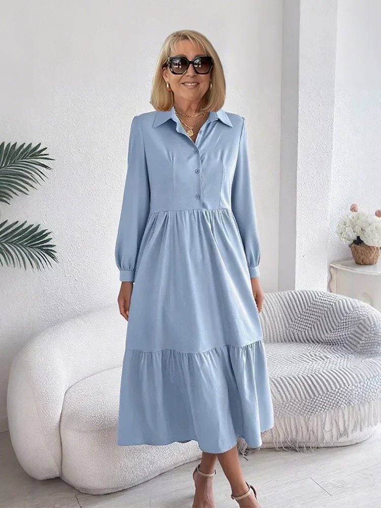SOPHIA | ELEGANT SHIRT DRESS