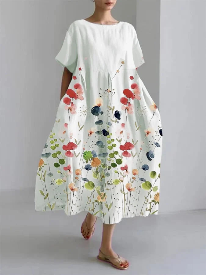 Elowen | Elegant Floral Dress