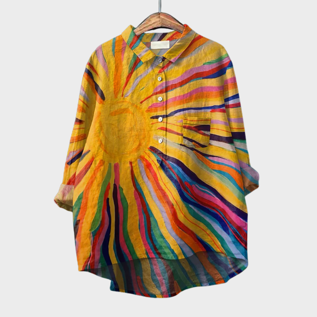Auriane | Soleil Rayonnant Blouse - women's blouse