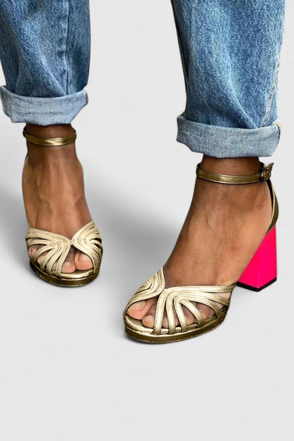Marcella | Elegant Heel Sandals - women's footwear