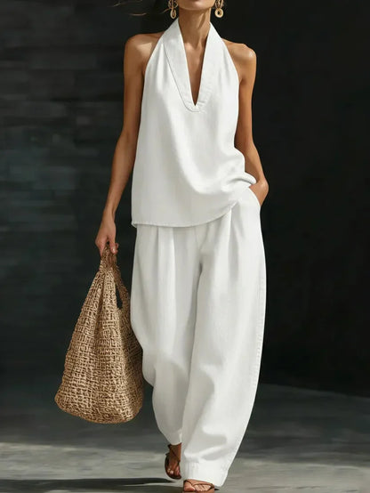 Martina | Flowing V-Neck Set