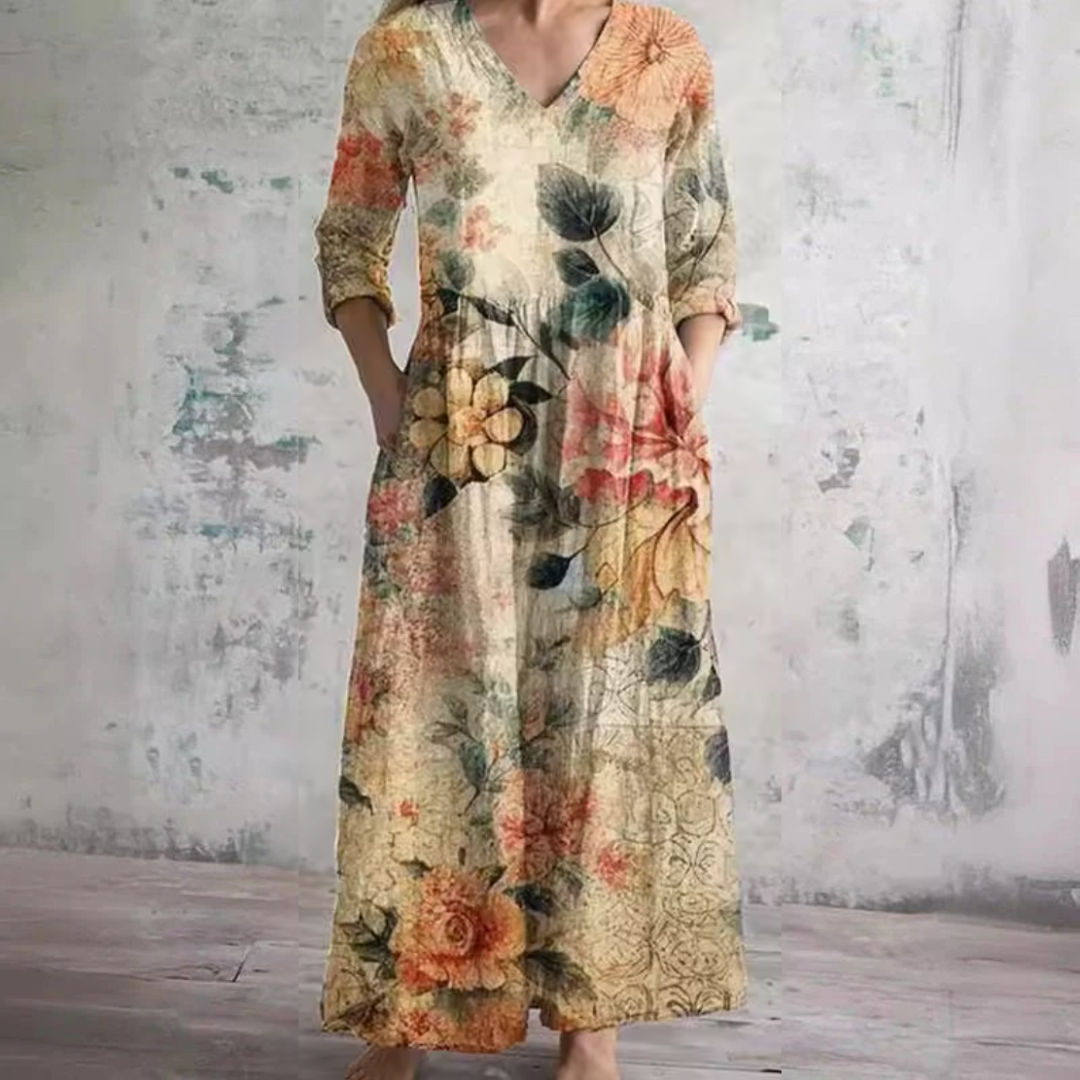 Tiara | Floral Fall Dress