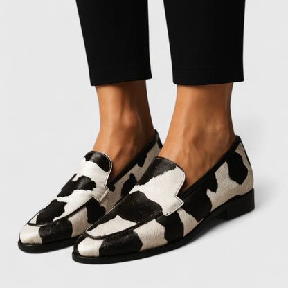 Antonella | Two-Tone Slip-On Loafers