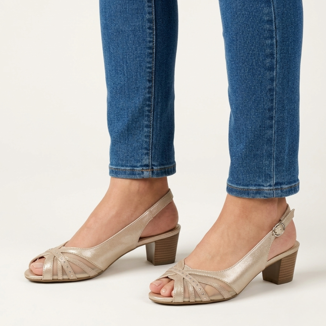 Amedea | Heeled Comfort Sandals