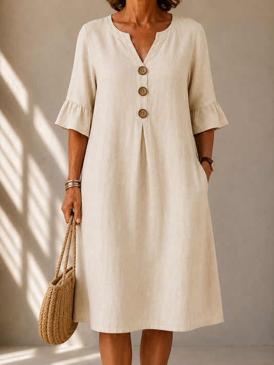 Eleanor | Button Dress