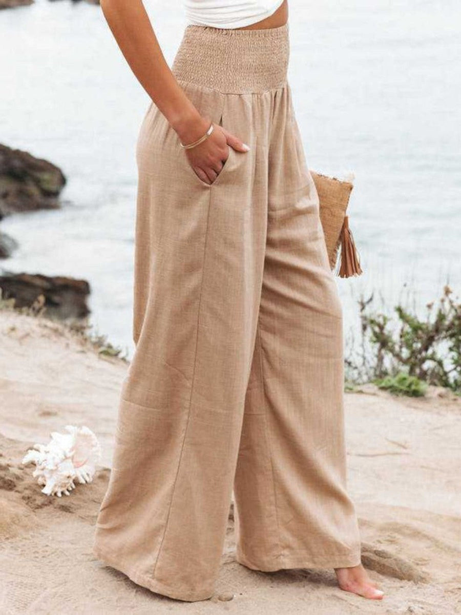 Aurelia | Remi Wide-Leg Linen Trousers