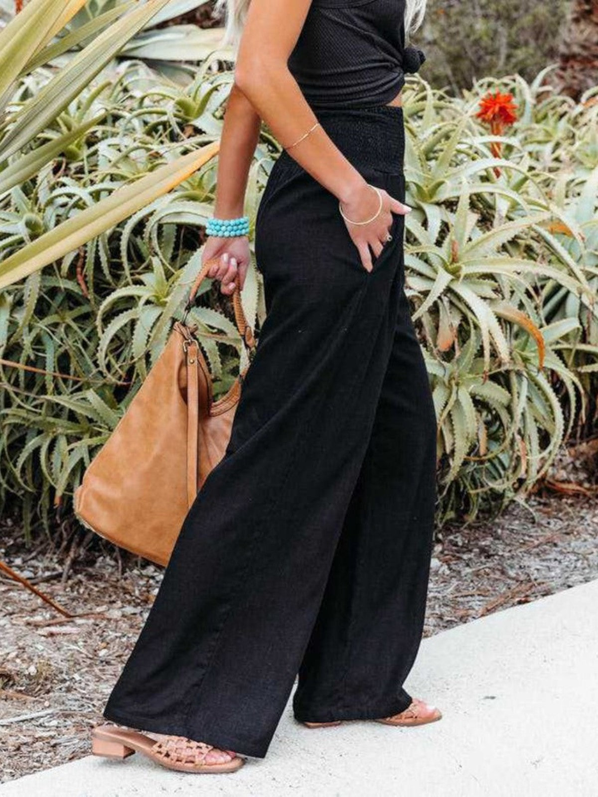 Aurelia | Remi Wide-Leg Linen Trousers