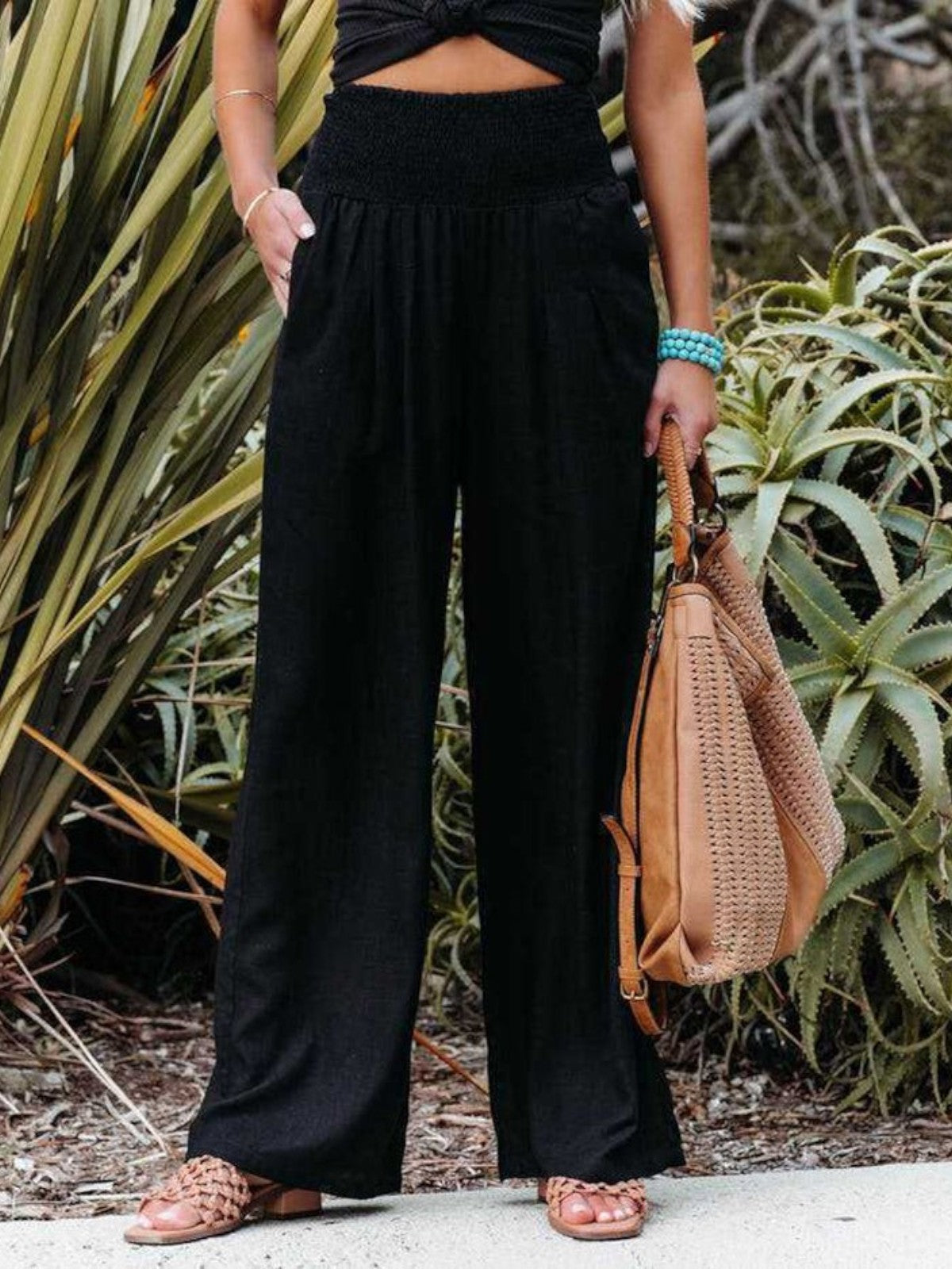 Aurelia | Remi Wide-Leg Linen Trousers