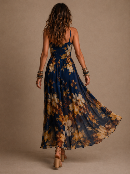 Dulce | Floral Strap Maxi Dress