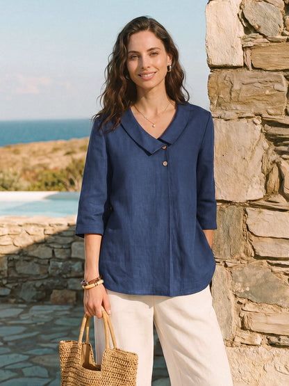 Liza | Pleat Top