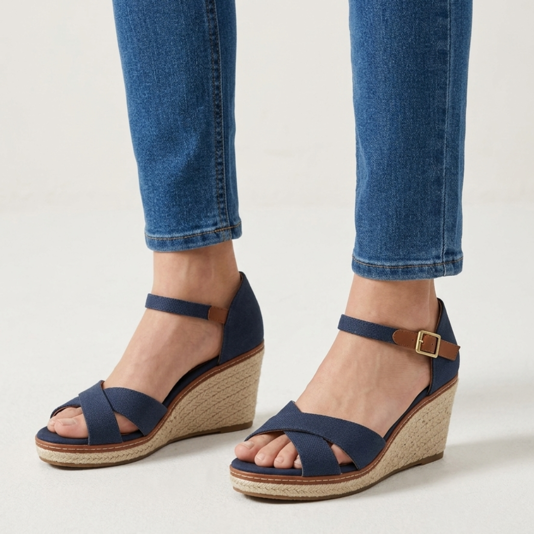 Brienne | Comfort Wedge Sandals