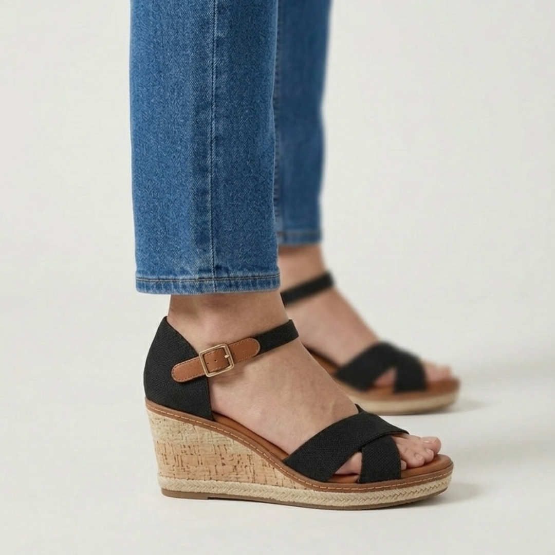 Brienne | Comfort Wedge Sandals