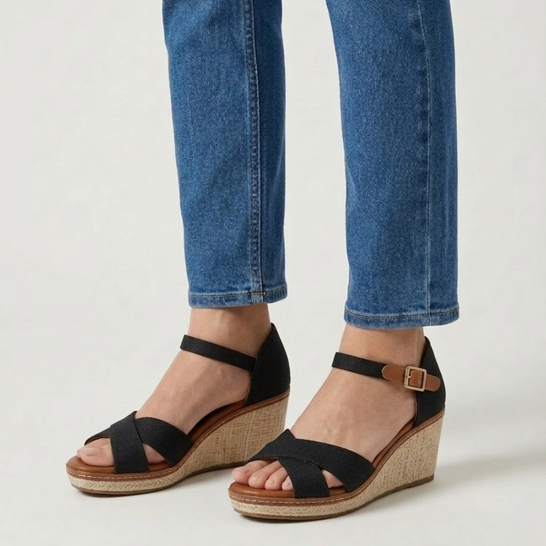 Brienne | Comfort Wedge Sandals