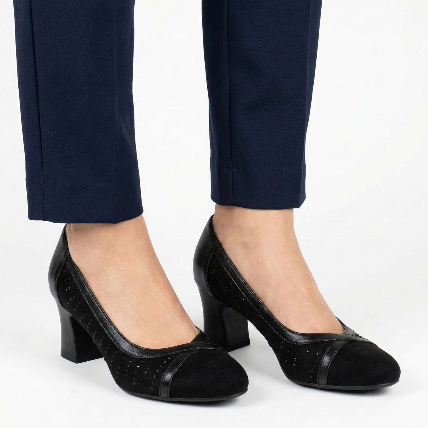 Callie | Comfort Heeled Loafers