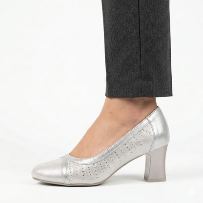 Callie | Comfort Heeled Loafers