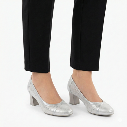 Callie | Comfort Heeled Loafers