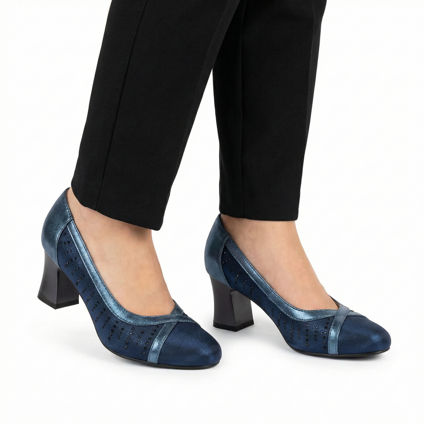 Callie | Comfort Heeled Loafers
