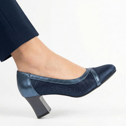 Callie | Comfort Heeled Loafers