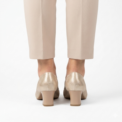 Callie | Comfort Heeled Loafers