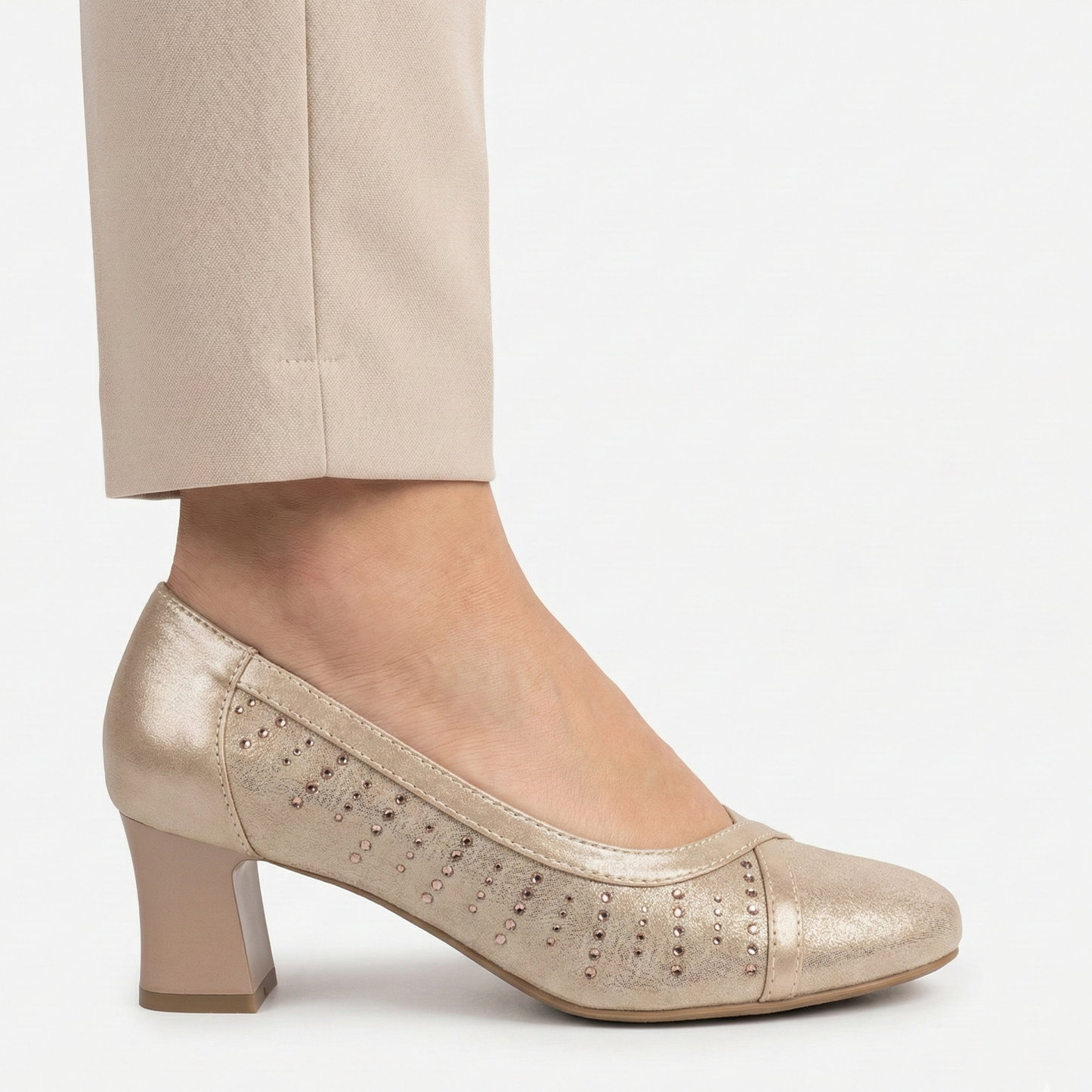 Callie | Comfort Heeled Loafers
