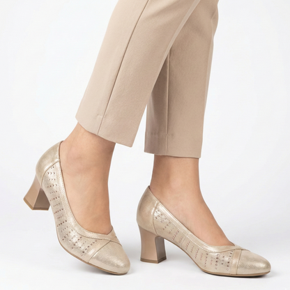 Callie | Comfort Heeled Loafers