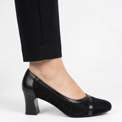 Callie | Comfort Heeled Loafers