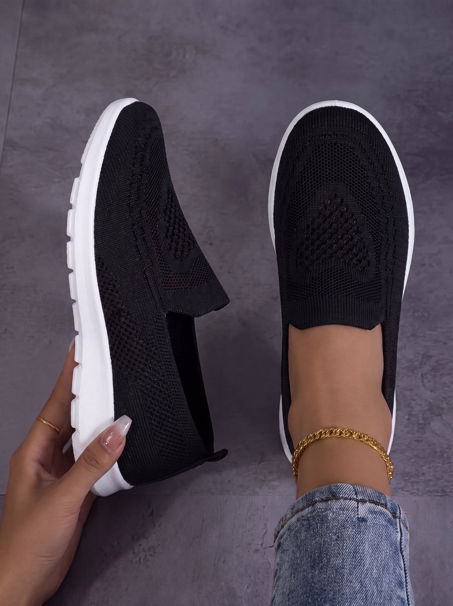 Mara | Lightweight Breathable Knit Sneakers