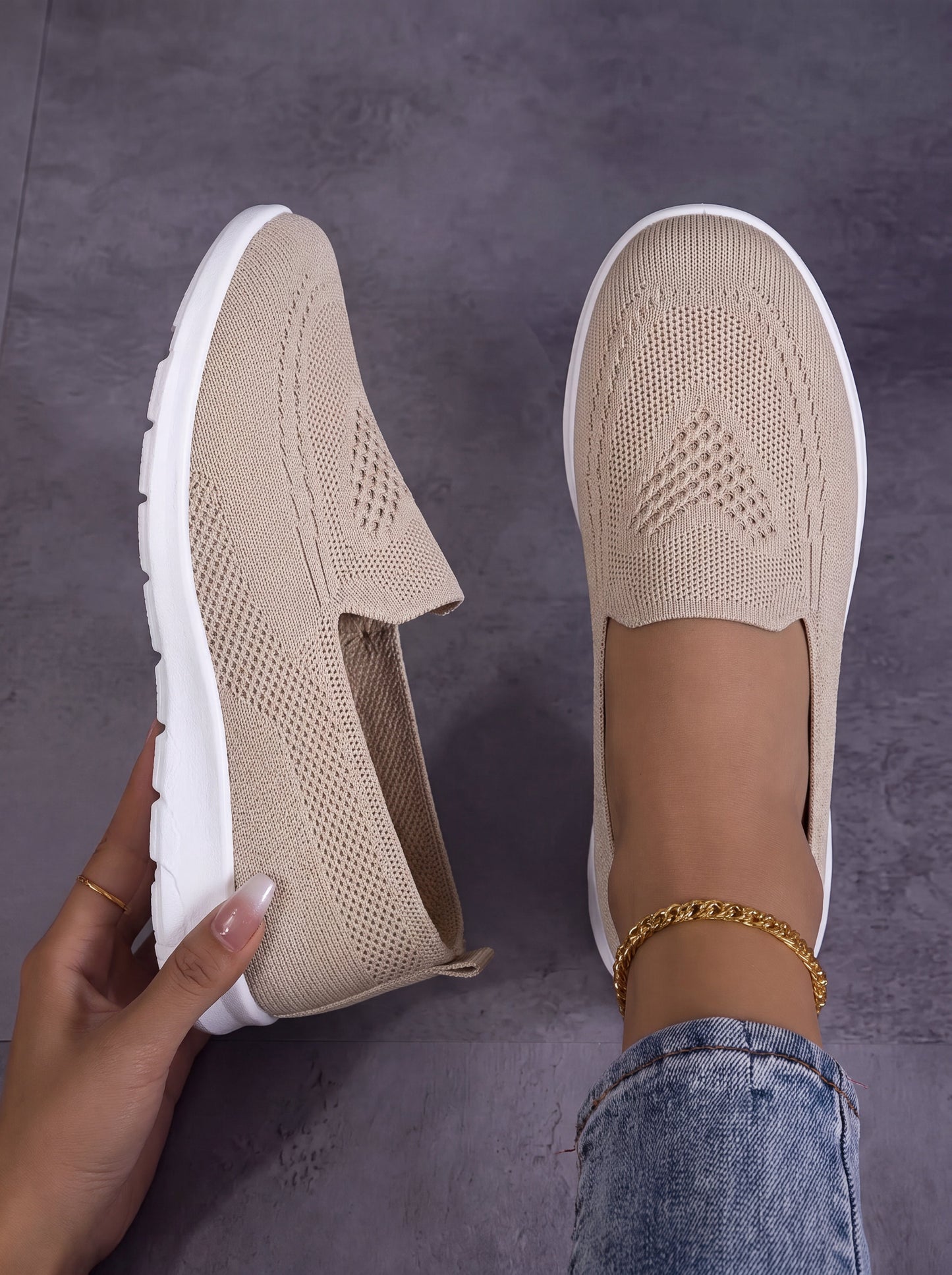 Mara | Lightweight Breathable Knit Sneakers