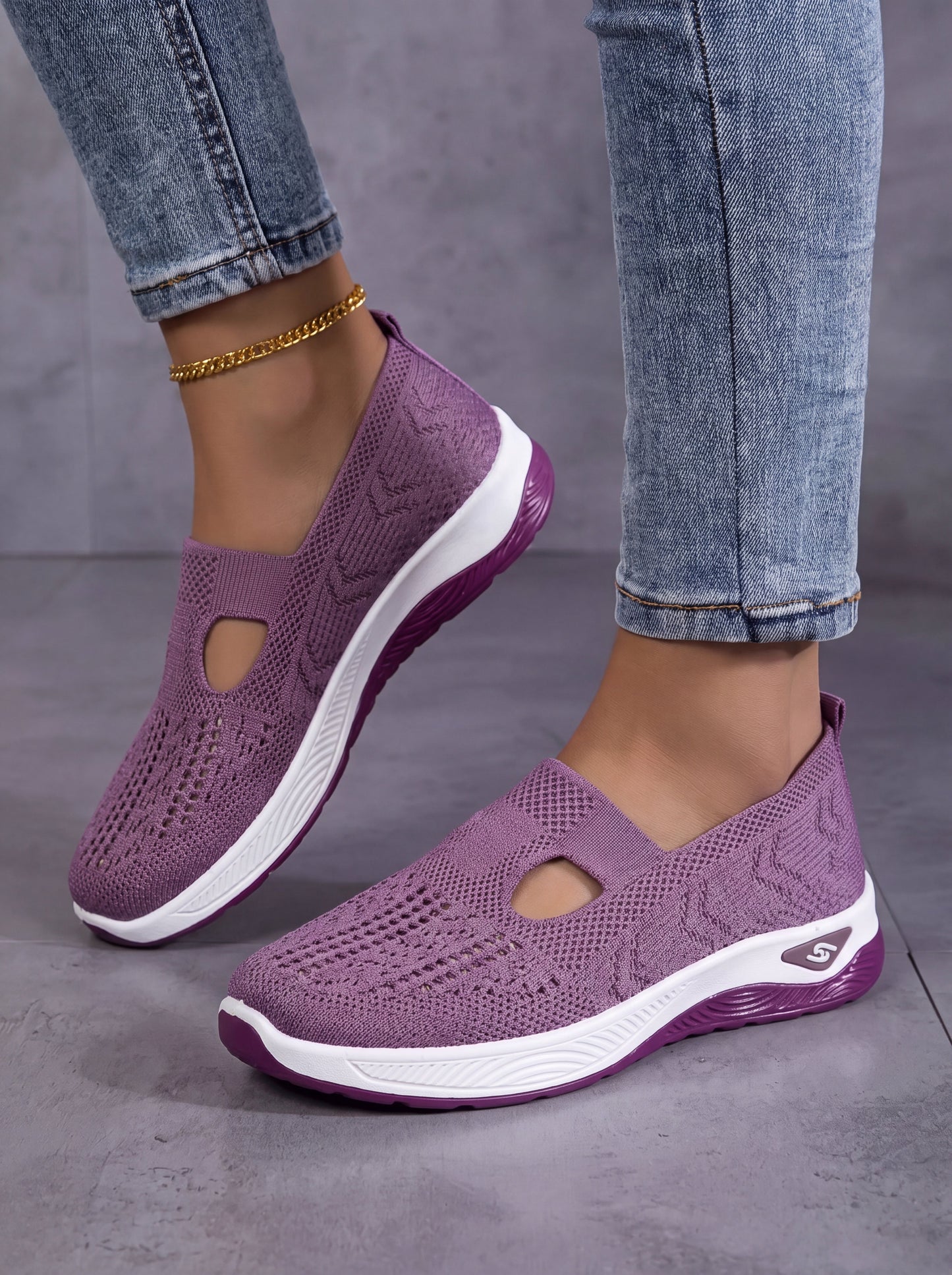 Edda | Breathable Knit Sneakers