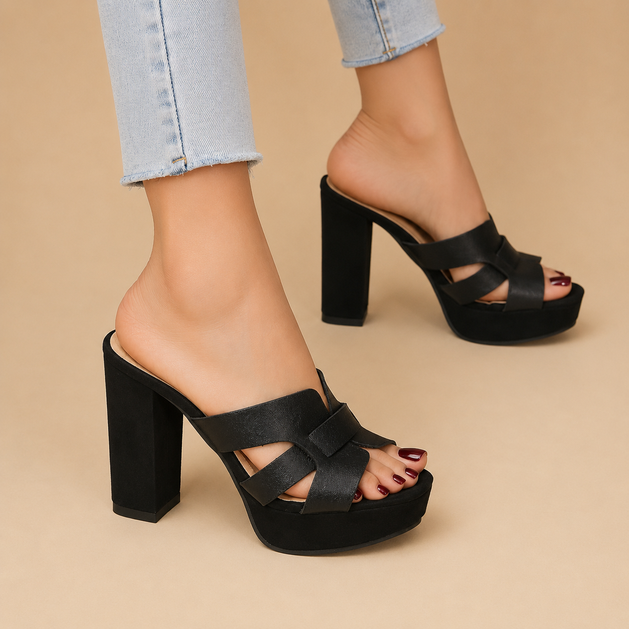 Elena | All Day Comfort Heels