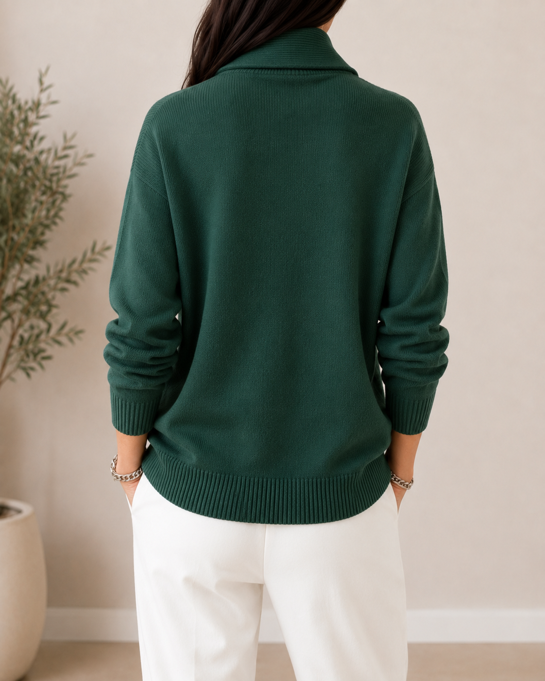 Linda | Soft V-Neck Jumper