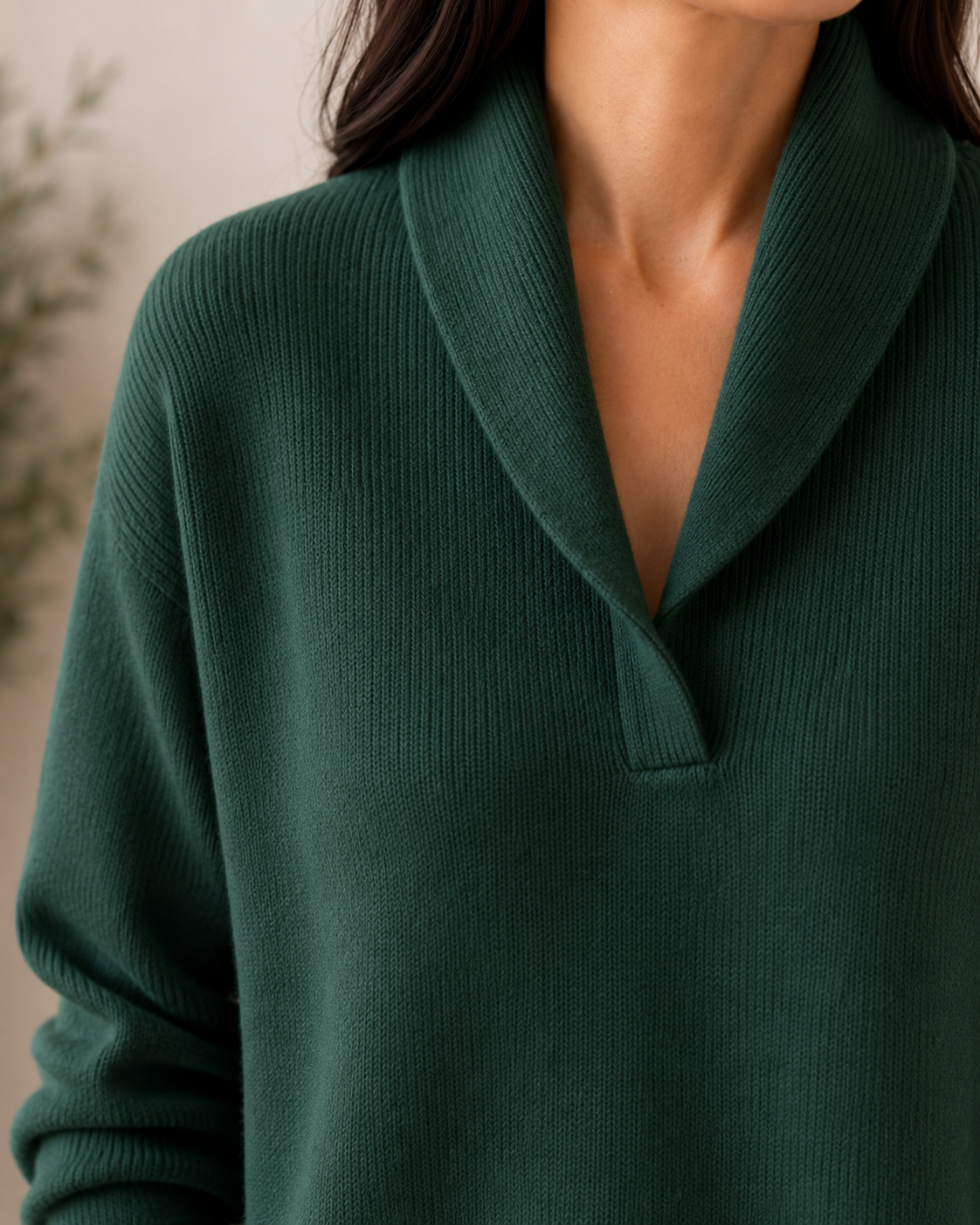 Linda | Soft V-Neck Jumper