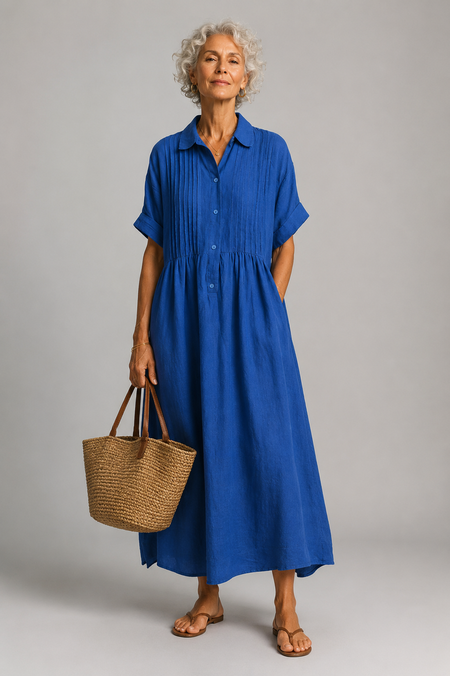 Azure Breeze | Summer Dress