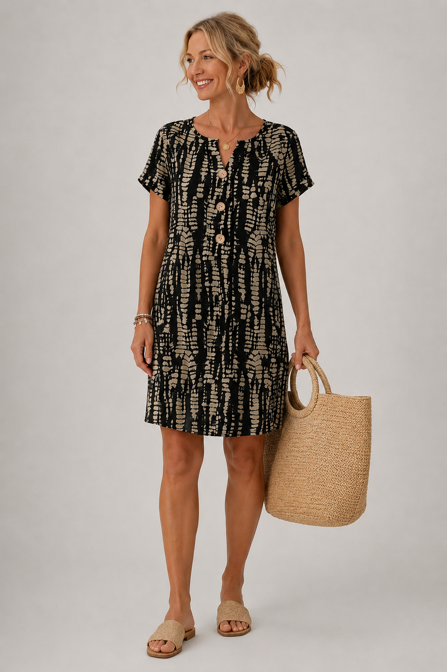 Santorini Elegance | Dress